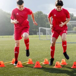 Agility sæt med kegler og stænger